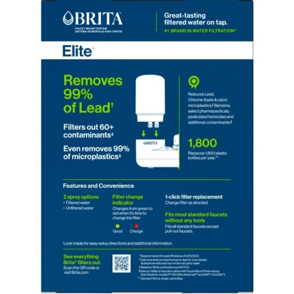 Brita Tap Water Filter System - Water Faucet Filtration System/Filter Change. - Picture 3 of 9
